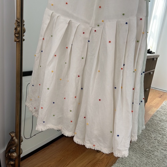 Farm Rio Embroidered Dot Dress - Picture 11 of 13